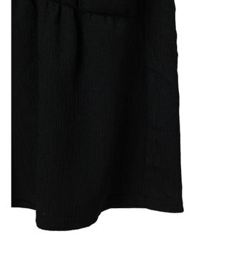 Green Parks カットソー異素材ドッキングワンピース Gray