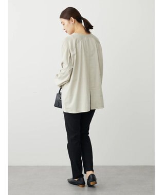 Green Parks ピグメントドッキングチュニック Beige