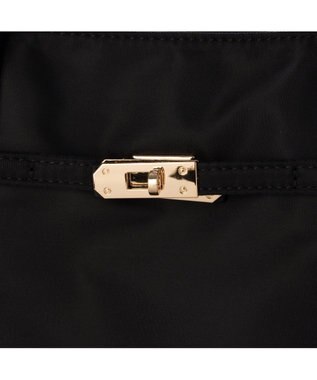 UNBILLION カシュカシュ cachecache / フロントベルトナイロン2wayトートバッグ ブラック