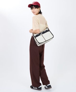 LeSportsac DELUXE EVERYDAY BAG/スペクテイターサンドバー/ブラック スペクテイターサンドバー/ブラック