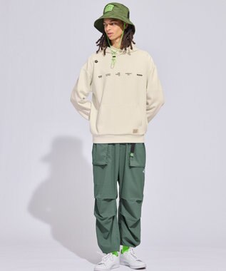 PW CIRCULUS 【MEN】リラクシングジャージーフーディ ゴルフ ホワイト系