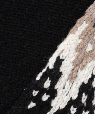 23区 L 【SLOW/一部店舗限定】ジャカード カーディガン ブラック系5