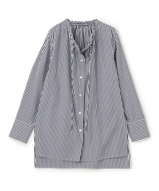 BEIGE， ALBERT / ギャザーブラウス Navy St.