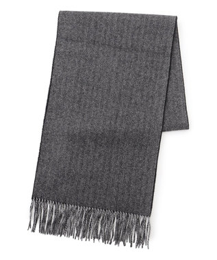 リバーシブル カシミヤマフラー