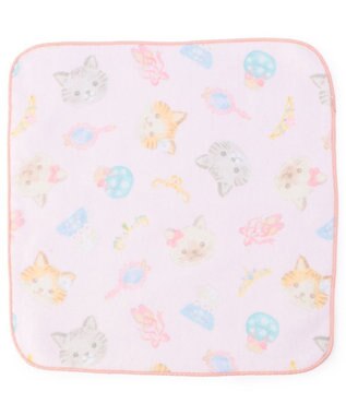 Chacott Catハンドタオル ロイヤルピンク