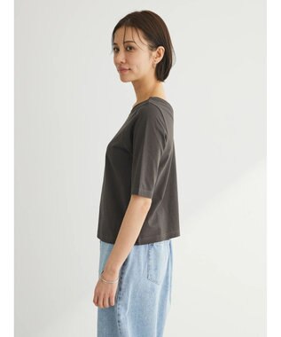 Green Parks ・ＳＵＧＡＲ　ＳＰＯＯＮ　２ｗａｙハーフスリーブＴＥＥ Charcoal Gray