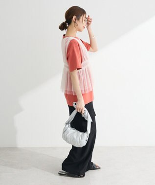 Green Parks ・ＥＬＥＮＣＡＲＥ　ＤＵＥ　チュールシャーリングビスチ Off White