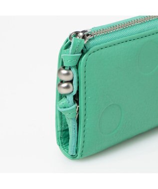 UNBILLION ペルケ perche / ドット型押しスマートキーケース ライトグリーン