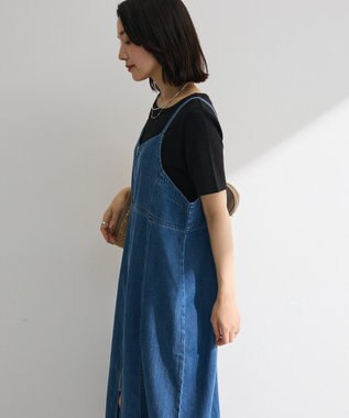 Green Parks ライトデニムキャミワンピース Indigo