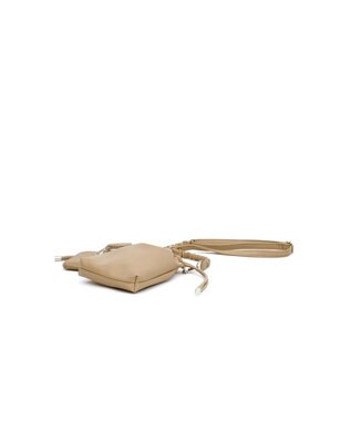 UNBILLION cachecache バンジーコード巾着スマホショルダー オーク