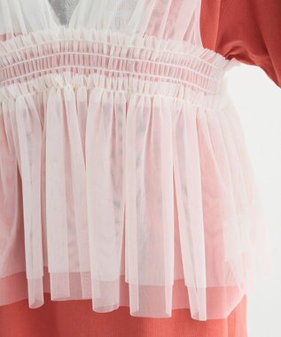 Green Parks ・ＥＬＥＮＣＡＲＥ　ＤＵＥ　チュールシャーリングビスチ Off White