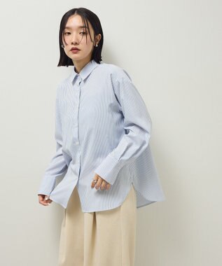 Green Parks レギュラーカラーインナーシャツ Stripe