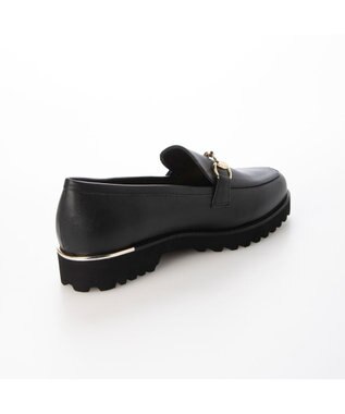 MODE ET JACOMO <carino>【レイン対応】タンクソールビットローファー ブラック