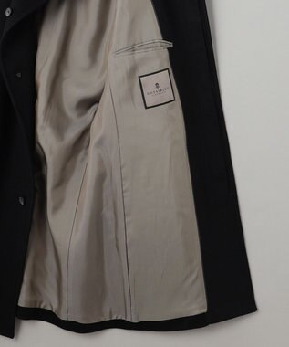 GOTAIRIKU ウールカシミヤビーバー_スタンドカラー ブラック系8