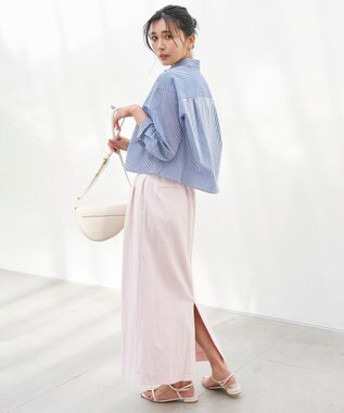 UNFILO タックスカート ピンク