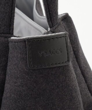 Y'SACCS フェルトトート　SSサイズ ブラック