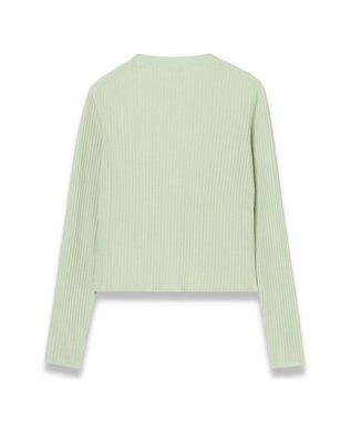 JOSEPH 【洗える】ファインリブメリノ　カーディガン Matcha