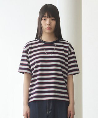 J.PRESS YORK STREET 【WOMEN】レトロボーダー Tシャツ