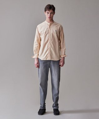 J.PRESS MEN インディゴストレッチデニム パンツ グレー系