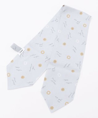 J.PRESS LADIES グラバッティーノ スカーフ ライトグレー系5