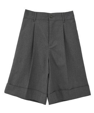 CRAFT STANDARD BOUTIQUE ロールアップハーフパンツ Charcoal Gray