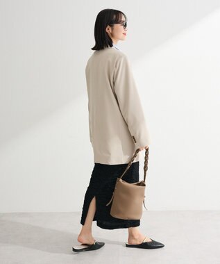 Green Parks 裏付きテーラードジャケット Beige