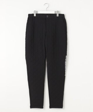 23区GOLF 冬の最強防寒アイテム【MEN】キルティングパンツ ブラック系