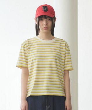 J.PRESS YORK STREET 【WOMEN】レトロボーダー Tシャツ