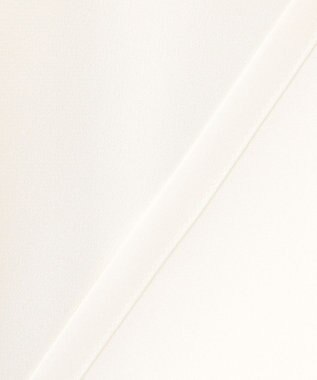 自由区 【洗える】TOROハイネック ブラウス アイボリー系