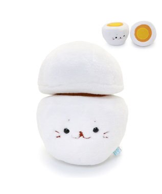 Mother garden しろたん 白いもの マスコット 14cm 《たまご》 ホワイト