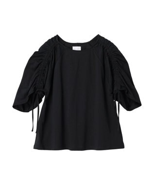 Green Parks 袖ドロストプルオーバー Black