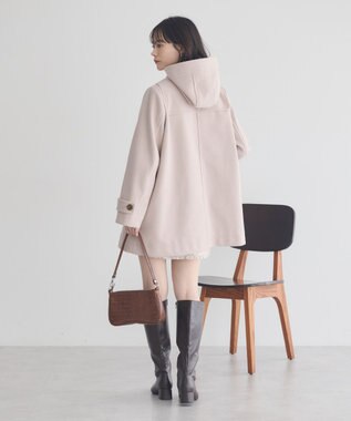 earth music&ecology ダッフルコート Light Beige