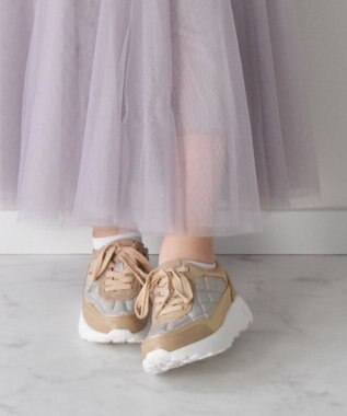 Bridget Birkin 【Bridget Birkin】インヒールキルティングスニーカー