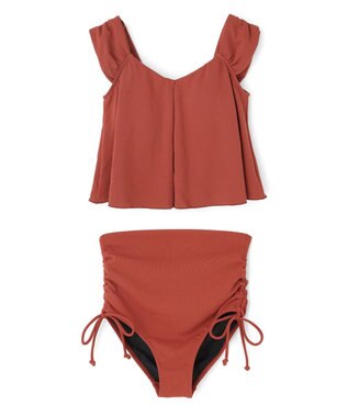 San-ai Resort（三愛水着楽園） ワンピ見えビキニ　9M・11L　【San-ai Resort（サンアイリゾート）】 オレンジ