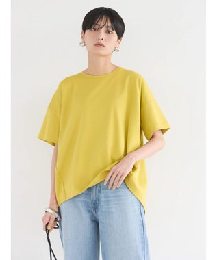 AMERICAN HOLIC 接触冷感バックタックポンチプルオーバー Yellow