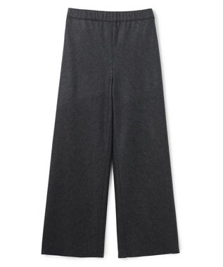 BEIGE， MONTAIGNE / イージーウエストウールワイドパンツ C.Gray