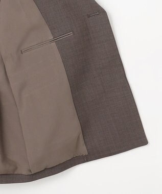 ANY SIS ウーステッドエステル テーラード ジャケット モカグレー