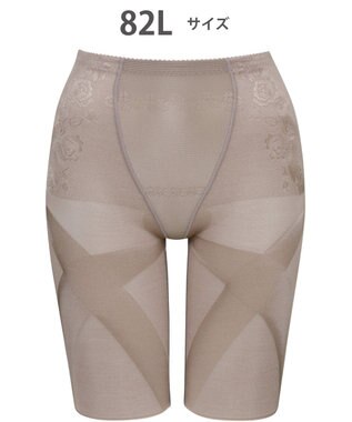 Wing ガードル フルロング丈 【スリムアップパンツ】 はいて歩いてエクササイズ KQ0823 ウイング／ワコール