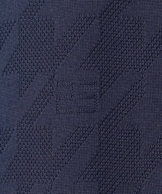 23区GOLF 【MEN】【UVカット】千鳥ジャカードパンツ ネイビー系