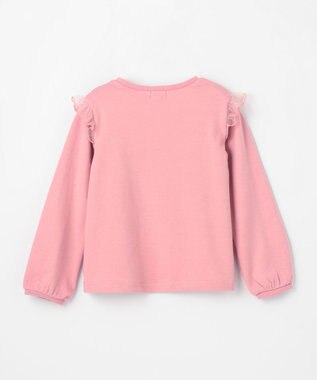 ANY KIDS マジカルキャット長袖Tシャツ ピンク