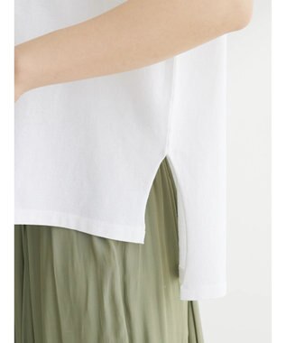 Green Parks ■別注ＲＵＳＳＥＬＬ　ＡＴＨＬＥＴＩＣ　ワイドフレンチＴ Off White