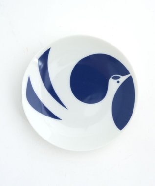 たち吉 【たち吉】藍吉祥皿〈５枚〉美濃焼 ホワイト×ブルー