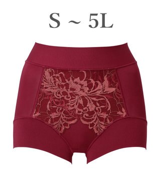 BRADELIS New York 【BRADELIS NewYork peace】綿混フィットレースショーツ24 ブラデリス 補正下着 ハイウエスト 深め