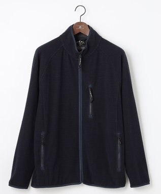 JOSEPH ABBOUD MOUNTAIN 【UNISEX】ポーラテックブロックフリース ネイビー系