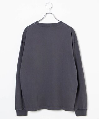 WEGO ピグメントクルーネックロンT スミクロ