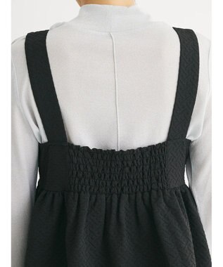 Green Parks ジャガードキャミビスチェ Black