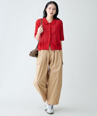 ANY レーシーポロカーデ レッド