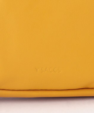 Y'SACCS イタリアンシープ多機能ポシェット マスタード