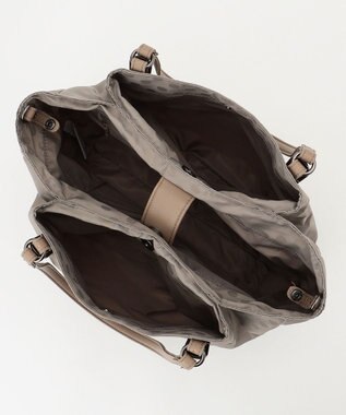 Y'SACCS 【Y’SACCS vous et】ドットジャカード マルチウェイトート Mサイズ グレージュ