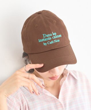 earth music&ecology 【UVカット】アソートロゴCAP Brown